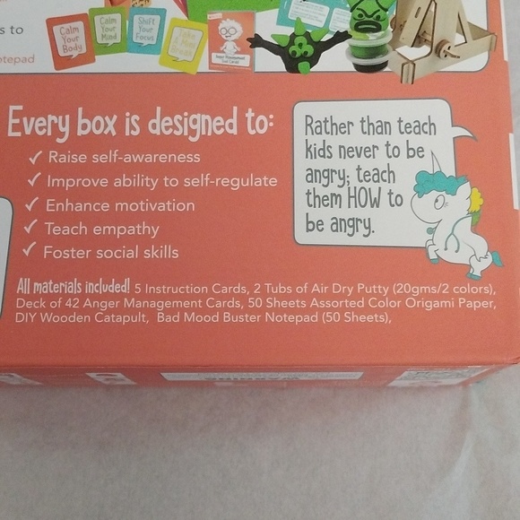 Open The Joy Children's Anger Management Activity Box, ages 4-12 - Picture 7 of 16
